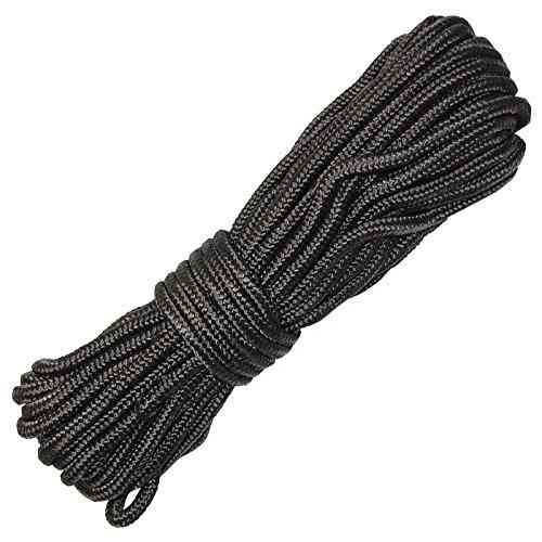 Mil-Com Black Utility Rope - 3mm x 15m