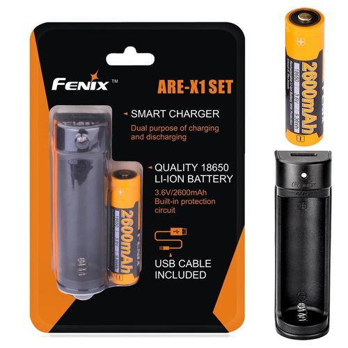 Fenix ARE-X1 / ARB-L-18-2600 Battery / Charger Set