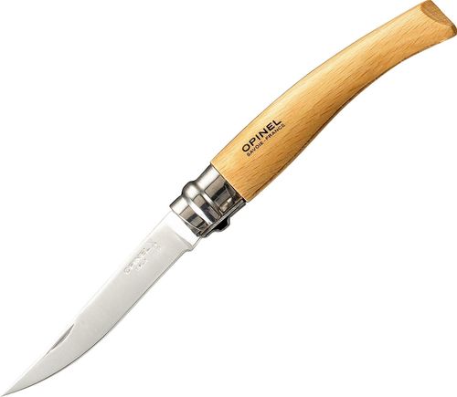 Opinel No.8 Slimline Knife Beech