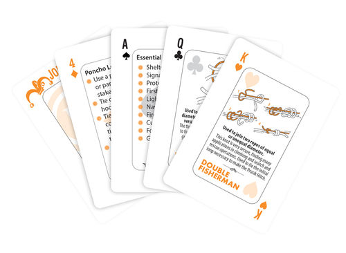 UST Survival Tips Playing Cards