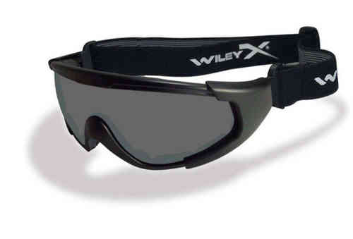 Wiley X CQC Goggles - Smoke Grey, Clear Lenses