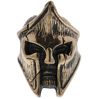 Lion ARMory King Leonidas Bead in Brass