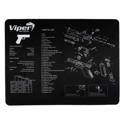 Viper Gun Cleaning Mat - Glock