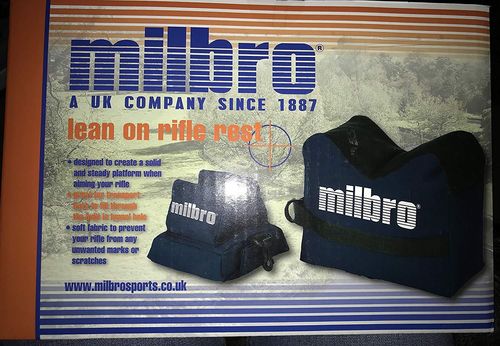 Milbro Benchrest Bags - Unfilled