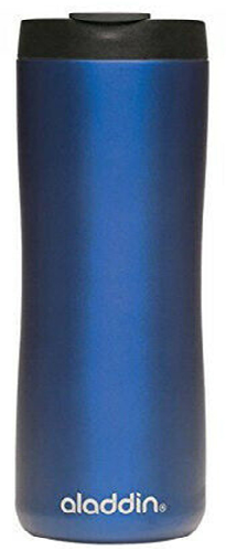 Aladdin Leak-Lock Thermavac Stainless Steel Mug Blue 0.35L